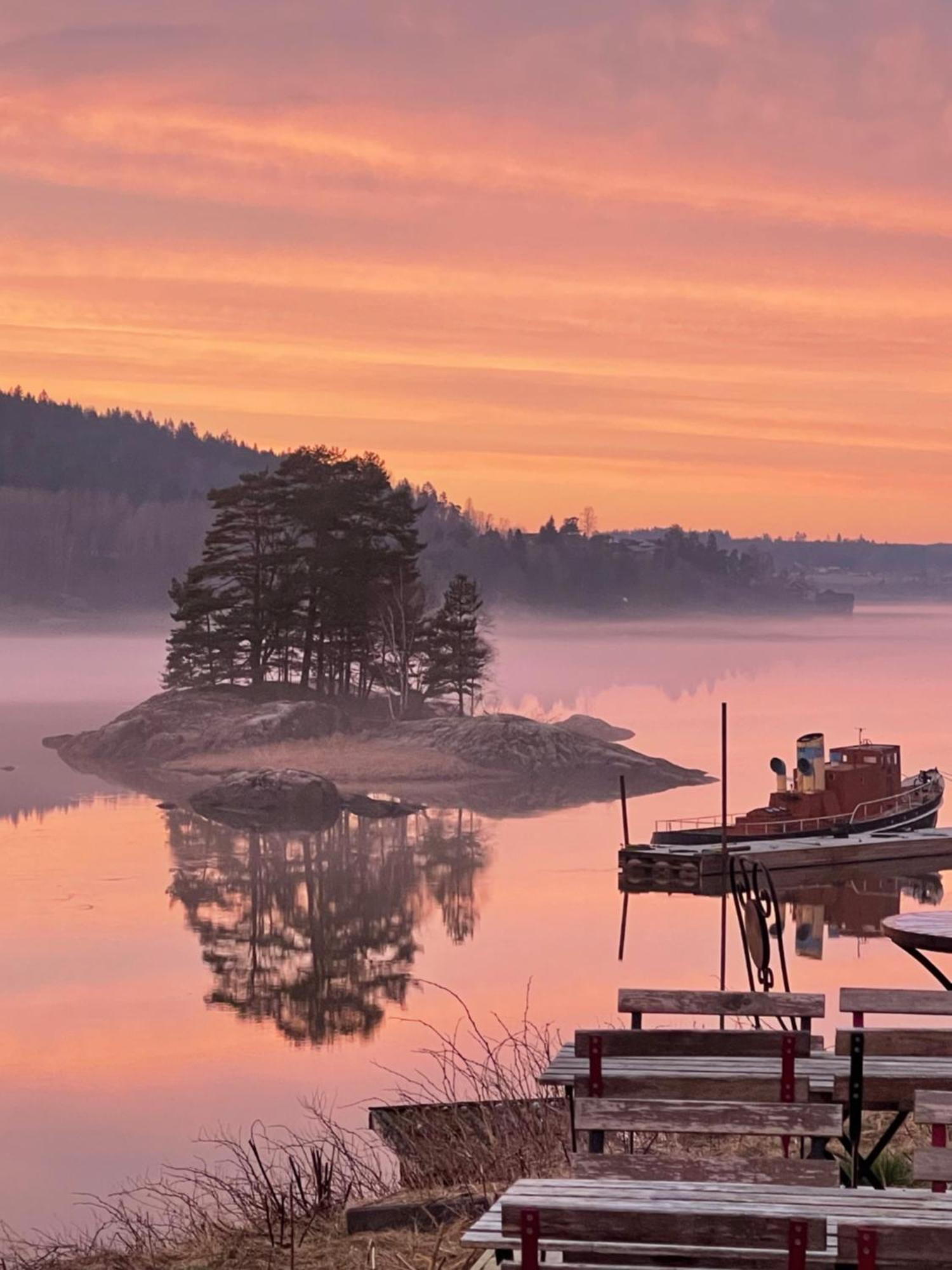 Hyttelaven Pa Furuholmen Sarpsborg Exteriér fotografie